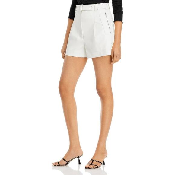 NWT 3.1 PHILLIP LIM Faux Leather Utility Shorts Cargo Shorts